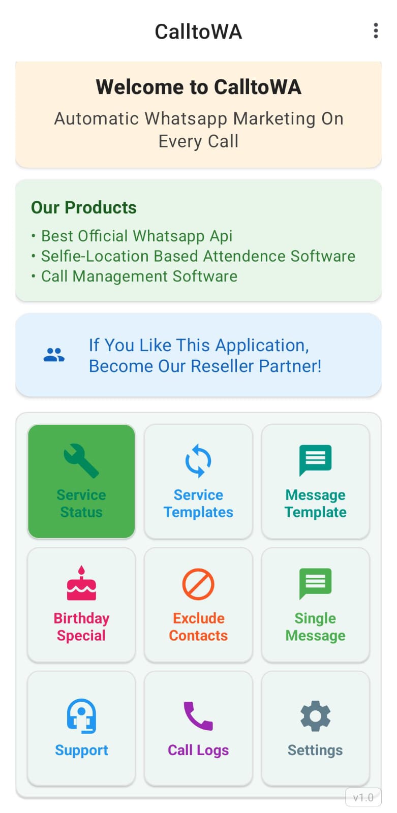 Install CallZup